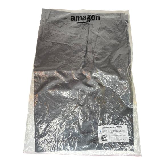 NEW Amazon Essentials Men's Classic Fit Stretch GOLF SHORT 36W Gray Shorts NWT! - Picture 5 of 12